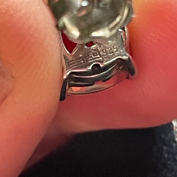 Effy Green Quartz Stud Earrings - Picture 3 of 7